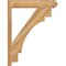 Ekena Millwork Merced Rough Sawn Arts and Crafts Outlooker, Western Red Cedar, 6"W x 28"D x 36"H OUT06X28X36MRC03RWR - alternate 4